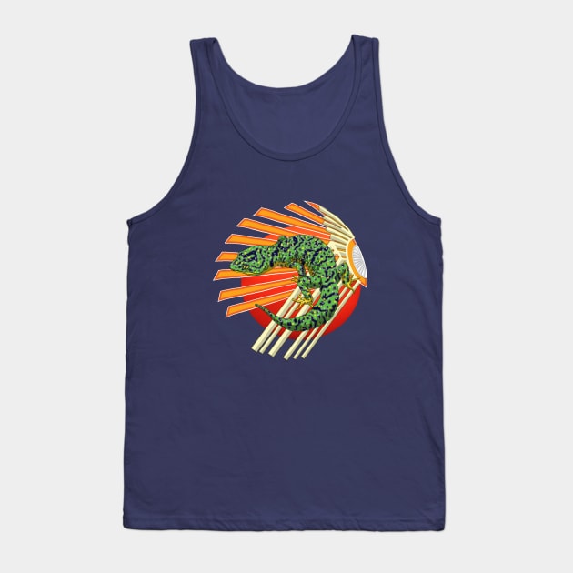 Native Japanese Gecko Tank Top by Astrablink7